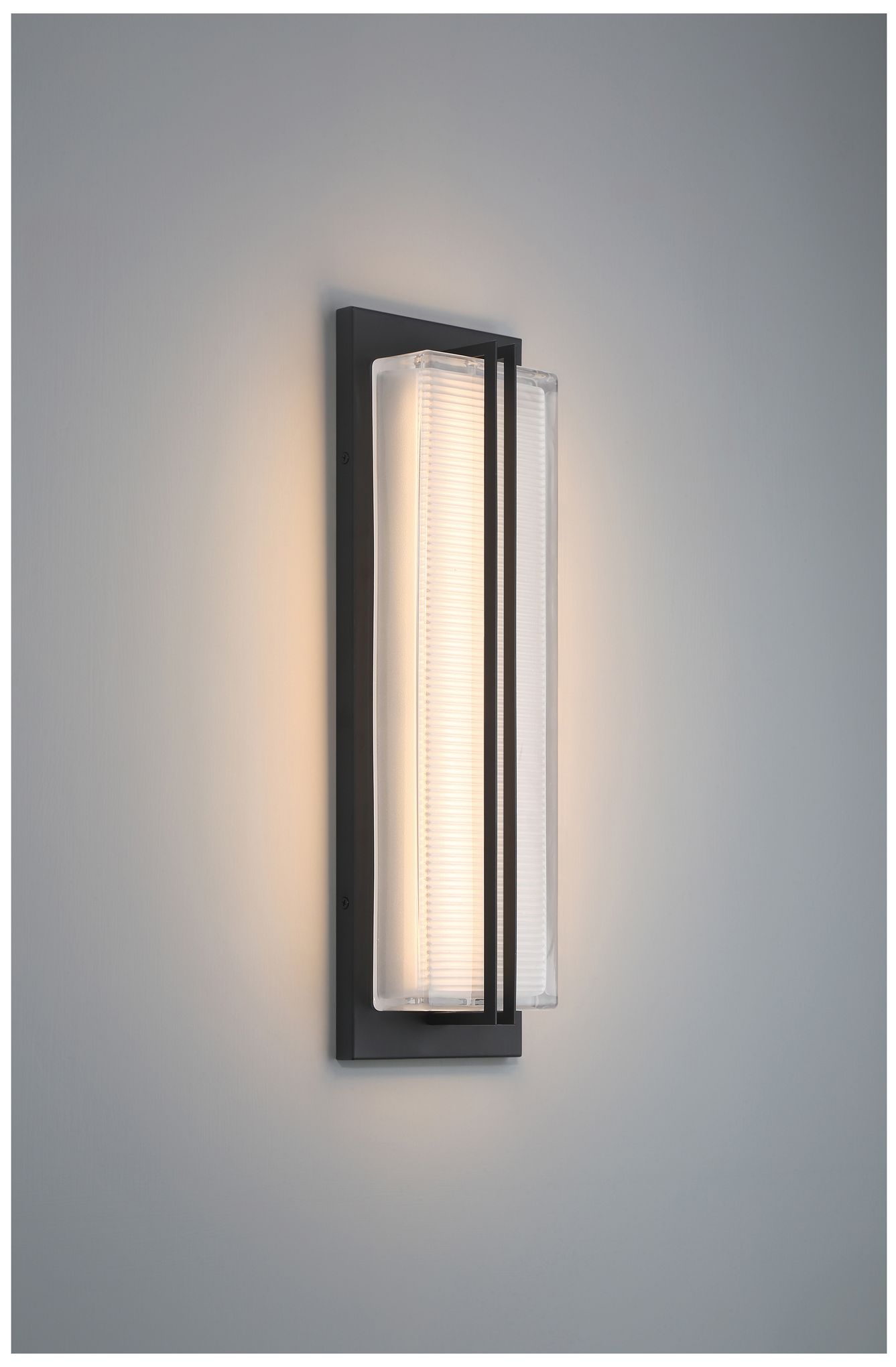 Image 3 Driftwood 19" High Black LED Wall Sconce more views
