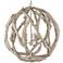 Driftwood Whitewash Orb Chandelier