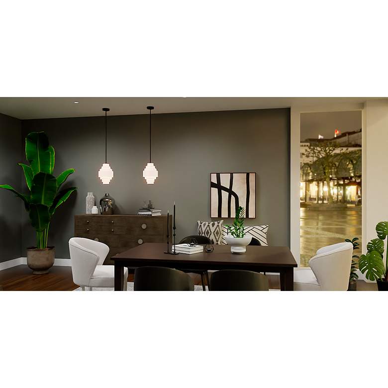 Image 2 Driscoll 1-Light Matte Black Mini Pendant more views