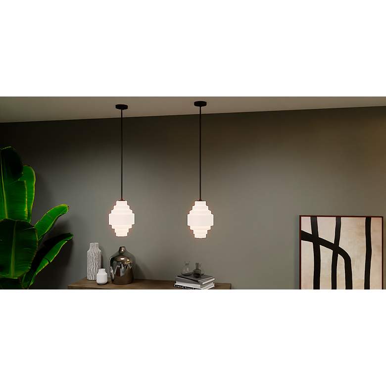 Image 5 Driscoll 1-Light Matte Black Mini Pendant more views