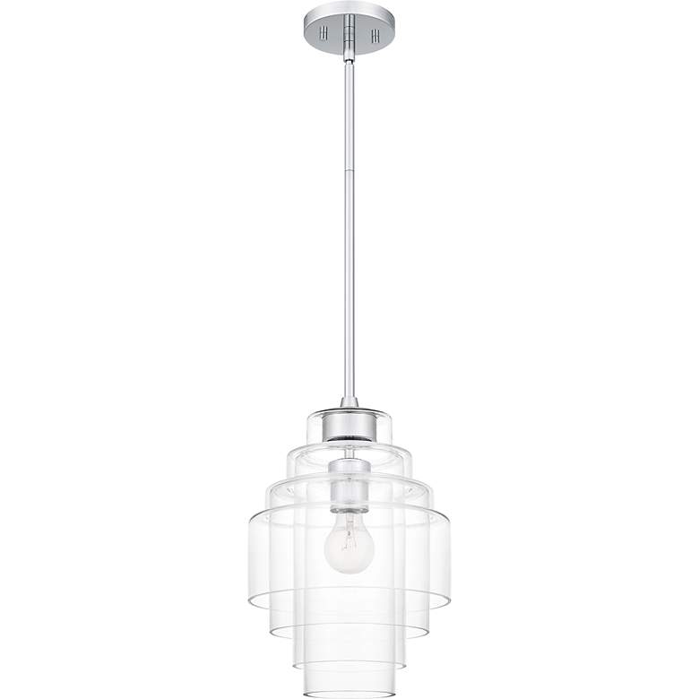Image 3 Driscoll 1-Light Polished Chrome Mini Pendant more views