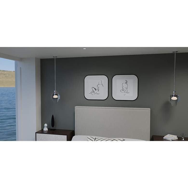 Image 5 Driscoll 1-Light Polished Chrome Mini Pendant more views
