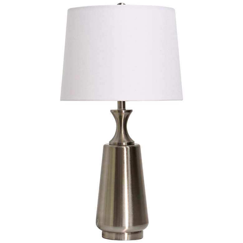 Image 1 Driscoll 29" Brushed Brass Metal Vase Touch Control Table Lamp