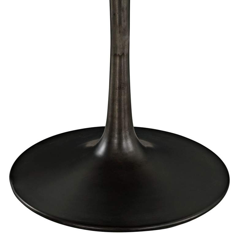 Image 3 Drive 39 1/2" Wide Black Round Dining Table more views