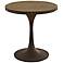 Drive Brown Round Side Table