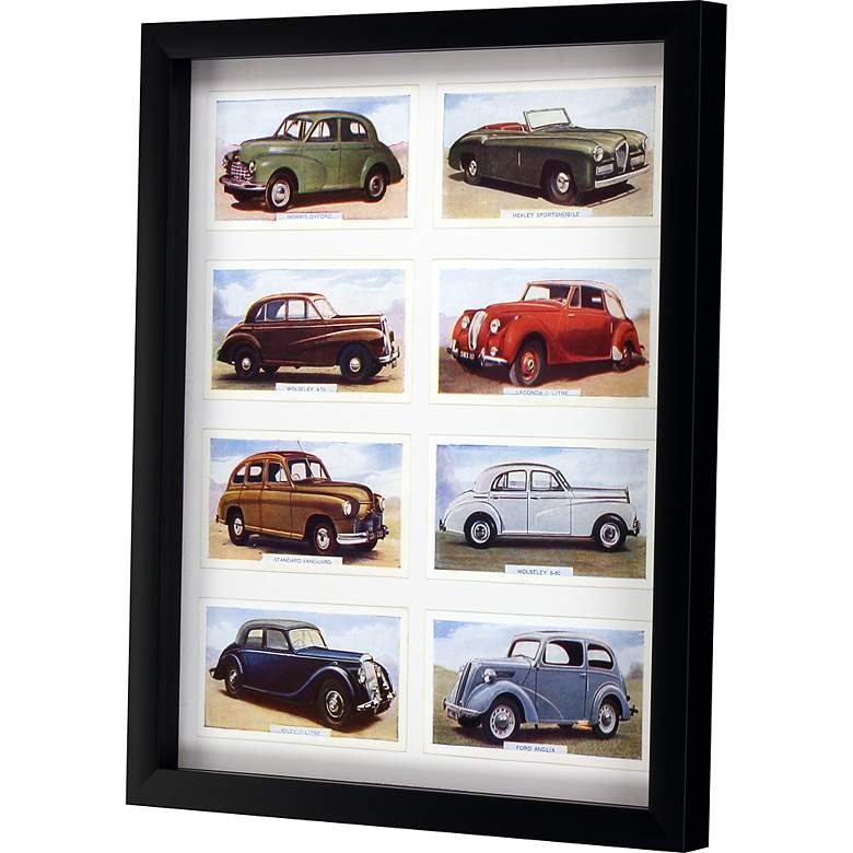 Image 3 Drive Vintage Motors 31" Wide Framed Giclee Wall Art more views