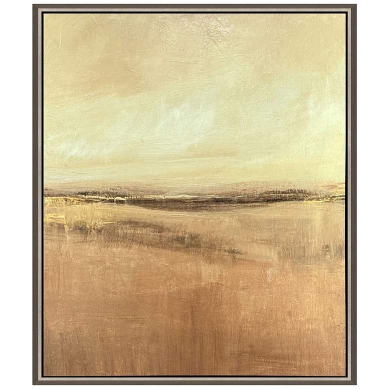 Image 1 Drizzly Day II 43"W x 51"H Contemporary Canvas