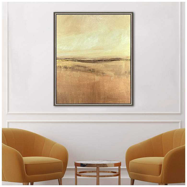 Image 4 Drizzly Day II 43"W x 51"H Contemporary Canvas more views