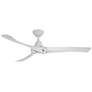 Droid 52" White LED Ceiling Fan by Wind River