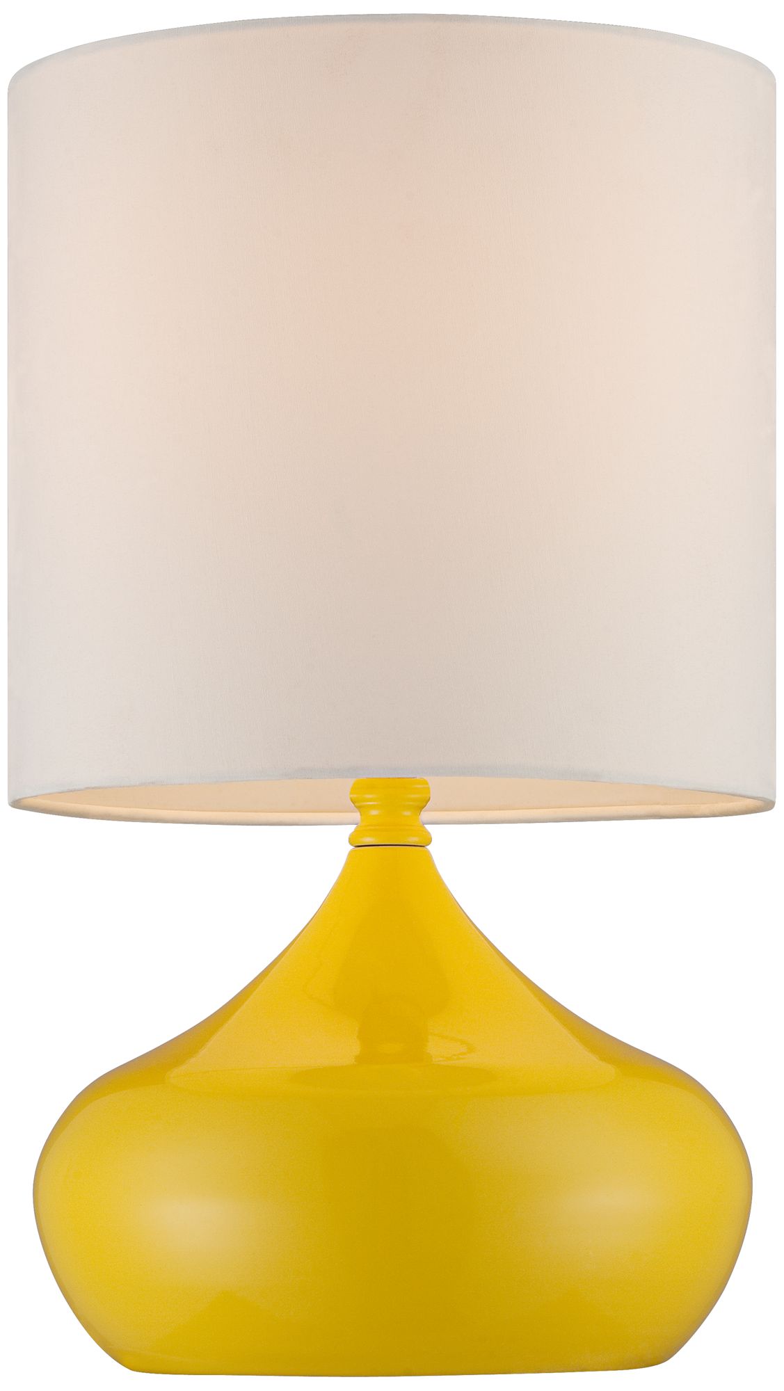 white and yellow lamp