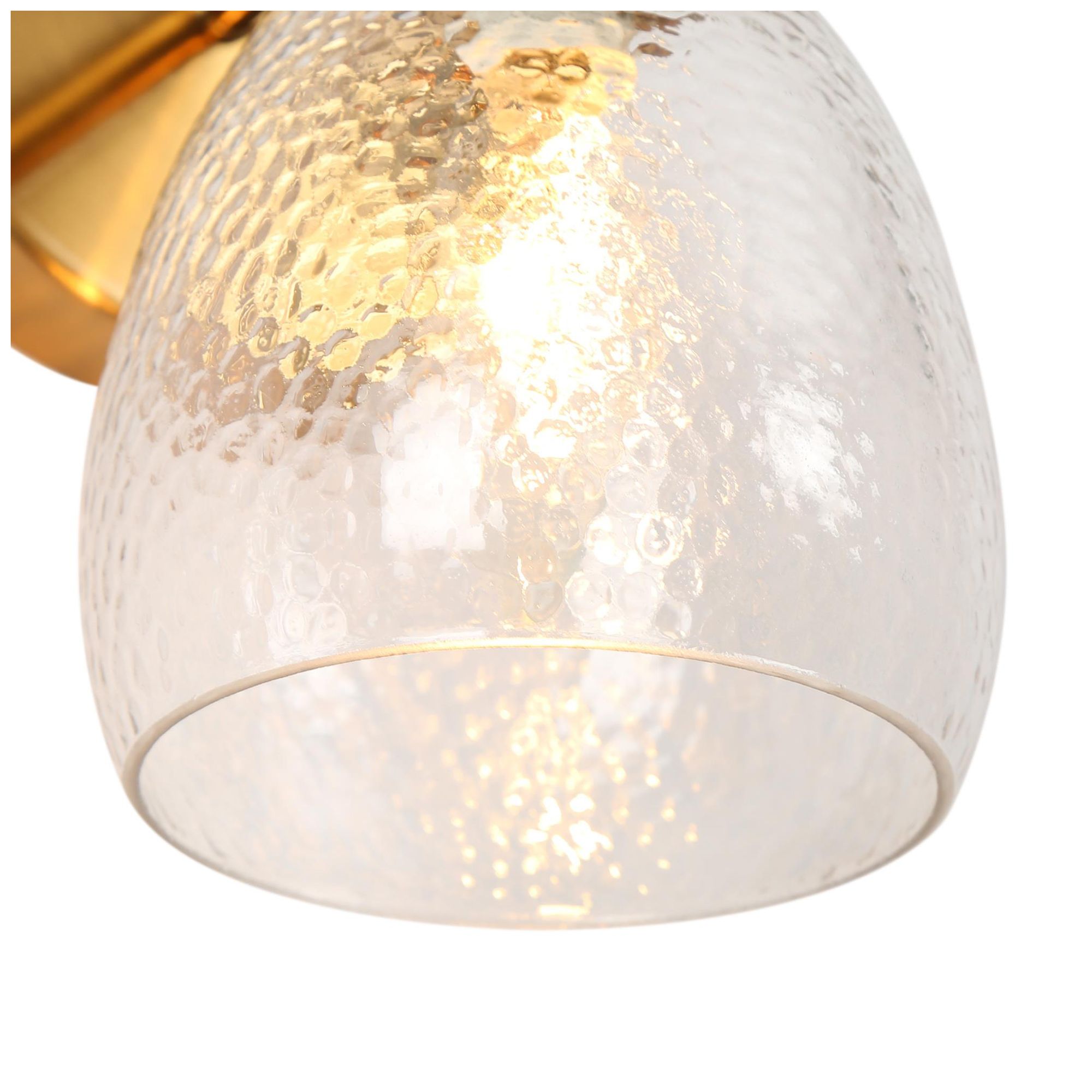 Image 4 Droslin 1-Light 5.1" Wide Brass Bath Light more views