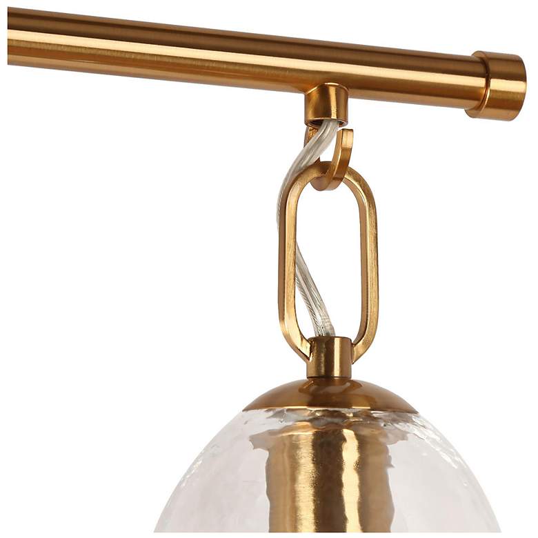 Image 3 Droslin 3-Light 21.6" Wide Brass Bath Light more views