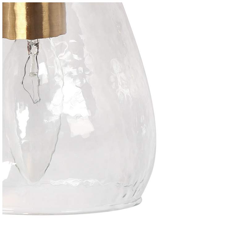Image 4 Droslin 3-Light 21.6" Wide Brass Bath Light more views