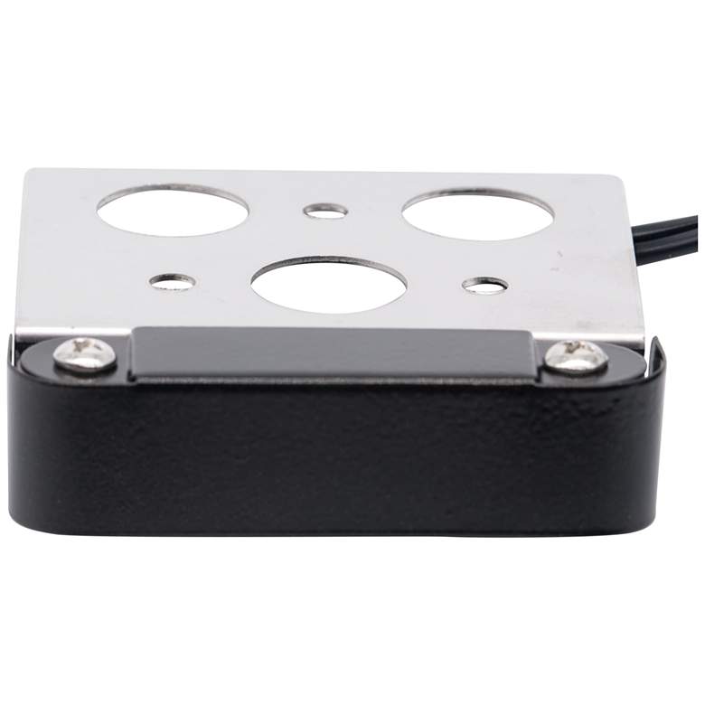 Image 1 Dru 3" Wide Bronze Metal LED Ledge Light
