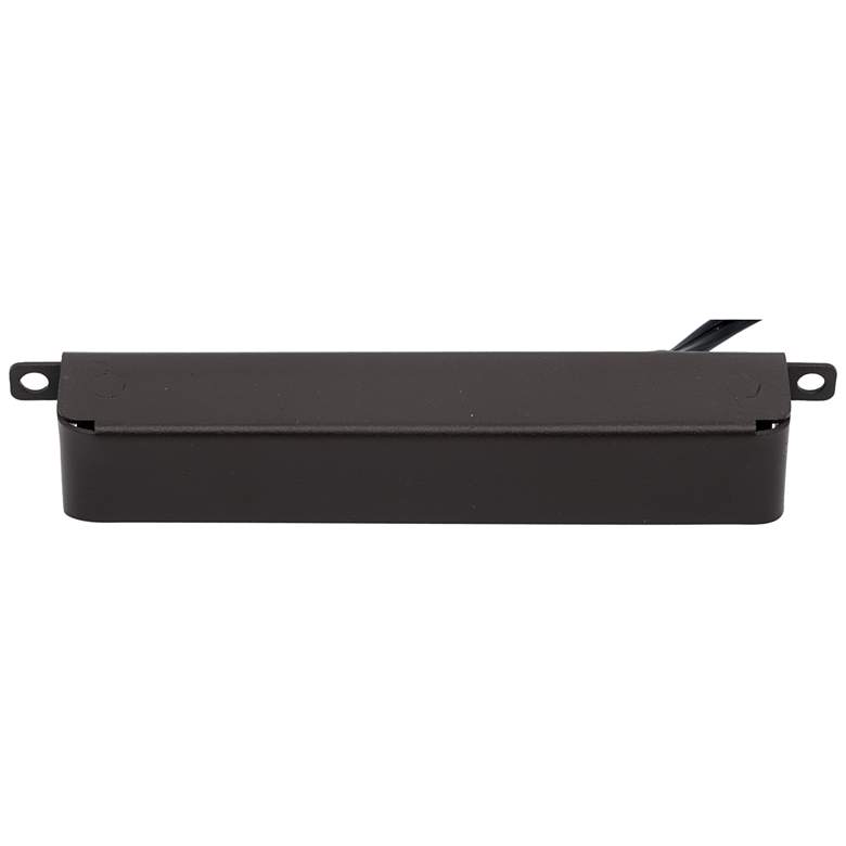 Image 1 Dru 5 1/2" Wide Bronze Metal LED Ledge Light