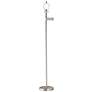 1_Druckman Brushed Nickel Swing Arm Floor Lamp - Base Only