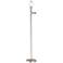 Druckman Brushed Nickel Swing Arm Floor Lamp - Base Only