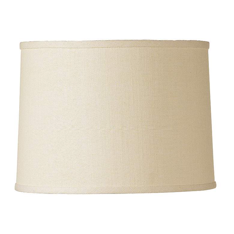 Image 1 Drum Lamp Shade in Creme 13x14x10x10 (Spider)