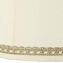 Drum Shade with Lace and Rhinestone Trim 14x16x12 (Spider)