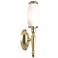 Dryden 1 Light Bath Light in Polished Brass