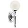 Dryden 1 Light Bath Light in Polished Chrome