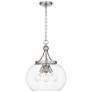 2_DSI Gemini 15-in W 3-Light Brushed Nickel Pendant more views