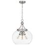 6_DSI Gemini 15-in W 3-Light Brushed Nickel Pendant more views
