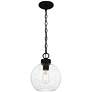 1_DSI Irie 9-in W 1-Light Earth Black Mini Pendant