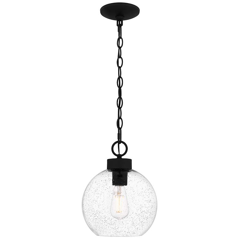 Image 2 DSI Irie 9-in W 1-Light Earth Black Mini Pendant more views