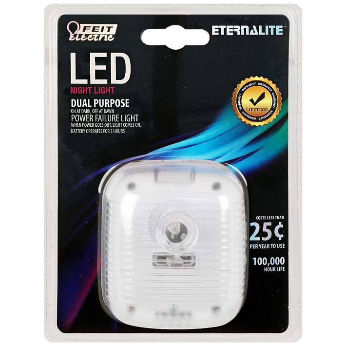 GE UltraBrite Motion Activated LED Night Light, Silver