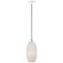 2_Dublin 7 1/4" Wide White Metal Mini Pendant Light