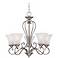 Duchess Antique Nickel Finish 24 1/2" Wide Chandelier