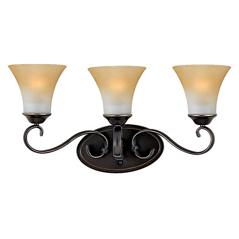 Image 1 Duchess Collection 23 inch Wide Three Light Bathroom Fixture