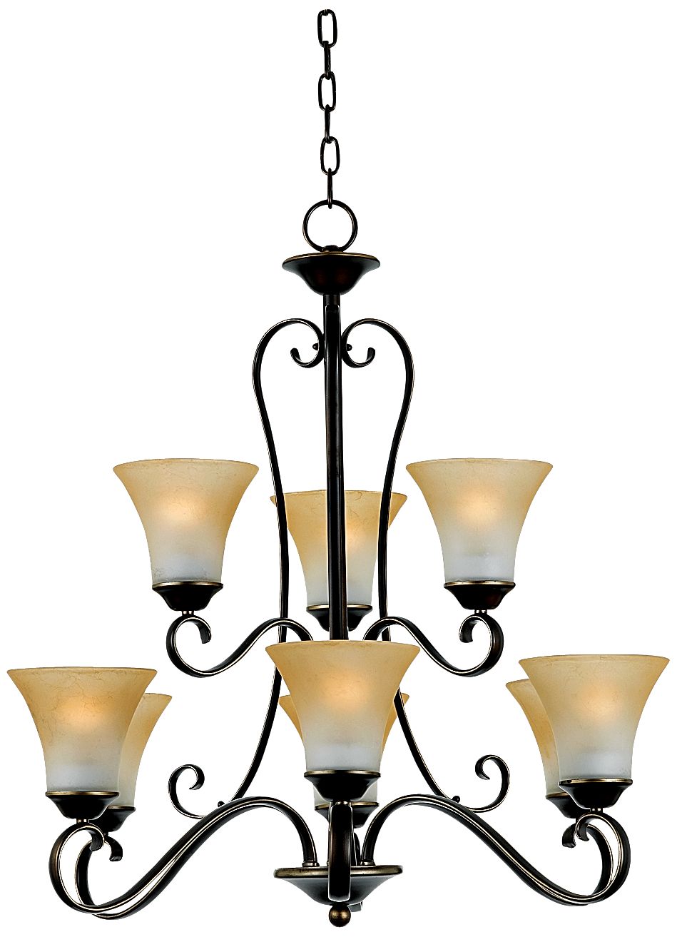 Duchess Two Tier Nine Uplight Chandelier