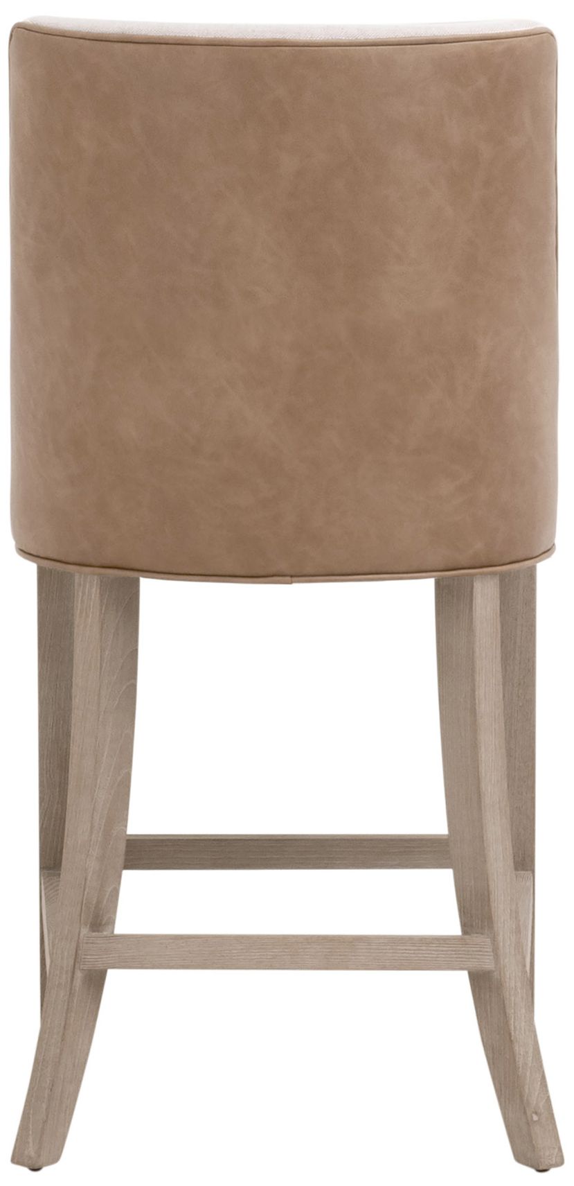 Image 5 Duet 25 1/2" Wide Toast and Bisque Linen Counter Stool more views
