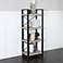 Duffy 62" High Driftwood Shelves Multi-Purpose Media Tower