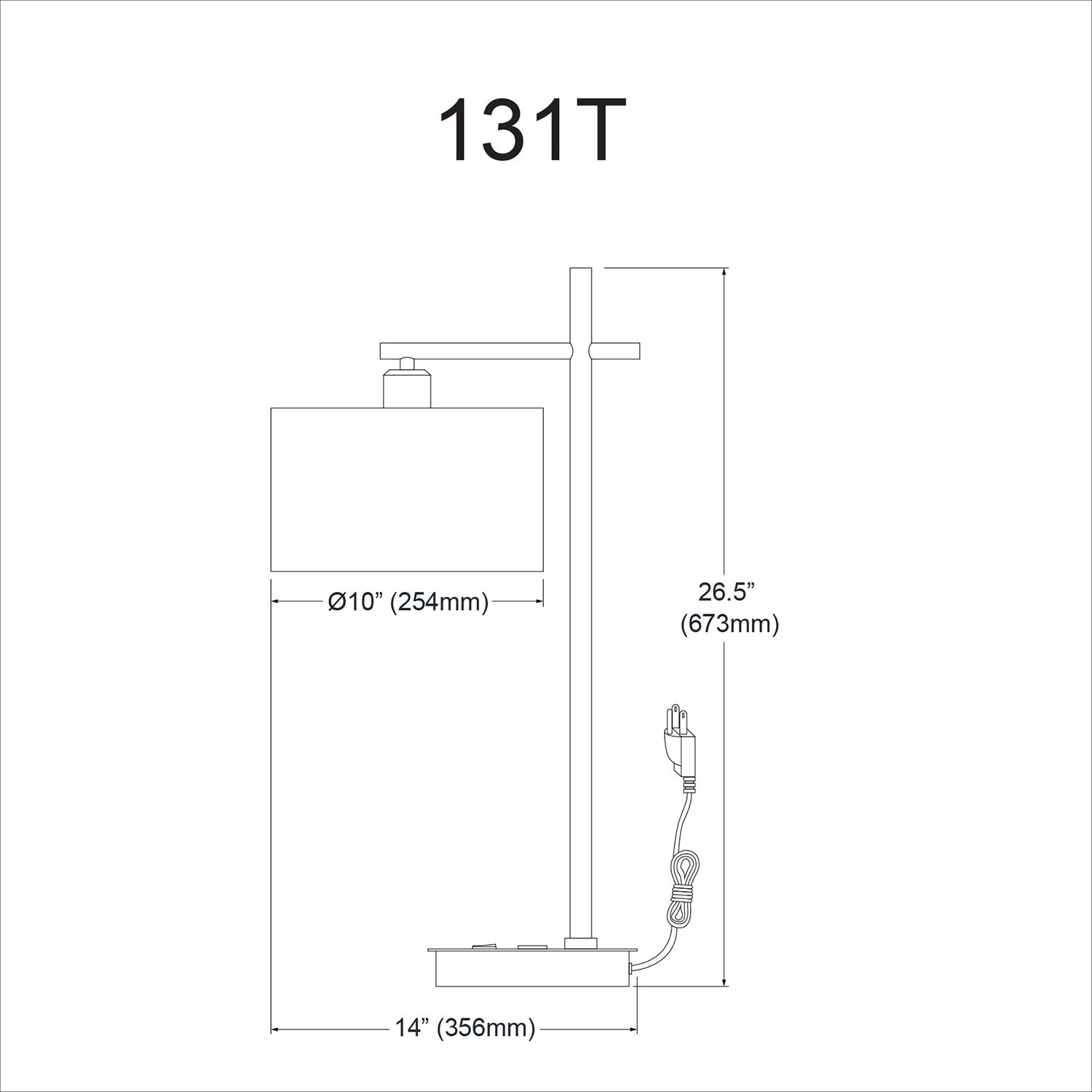 Image 3 Duggar 26 1/2" Satin Chrome USB Port and Outlet Modern Desk Lamp more views