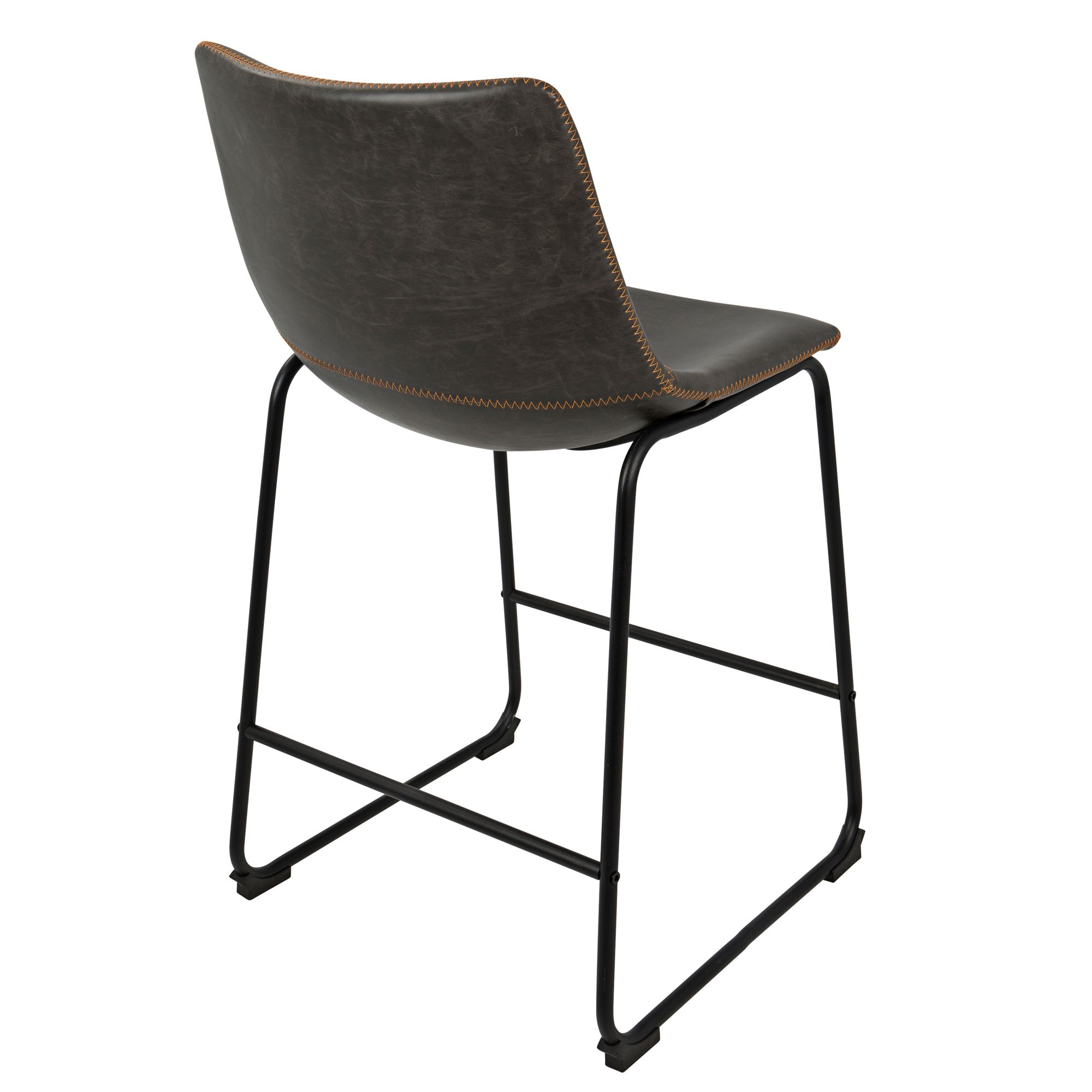 duke dark grey counter stool