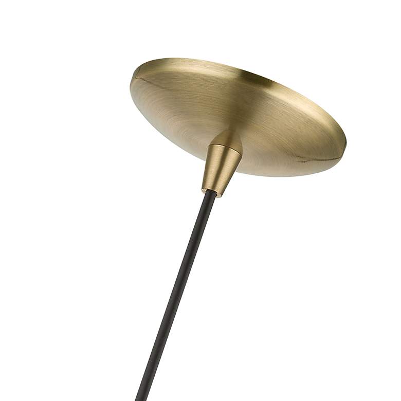 Image 5 Dulce 1 Light Antique Brass Pendant more views