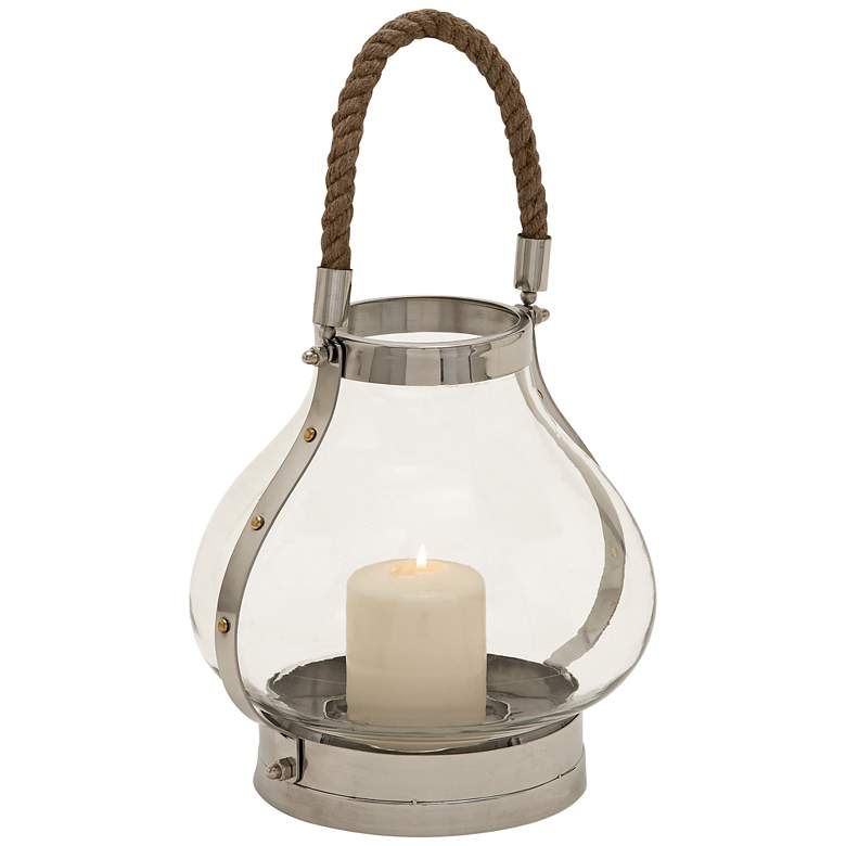 Image 1 Duleen Glass Lantern Candle Holder