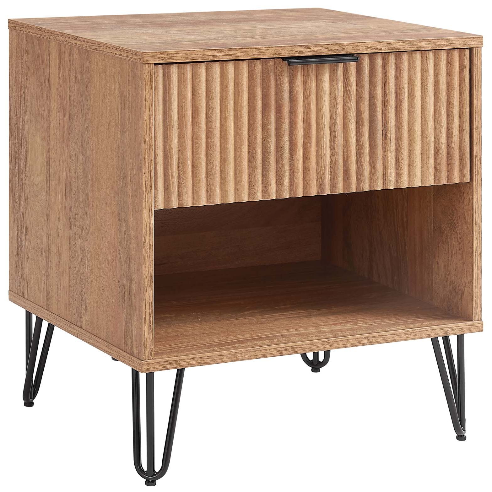 DUMBO 1.0 Nightstand in Golden Brown - Set of 2