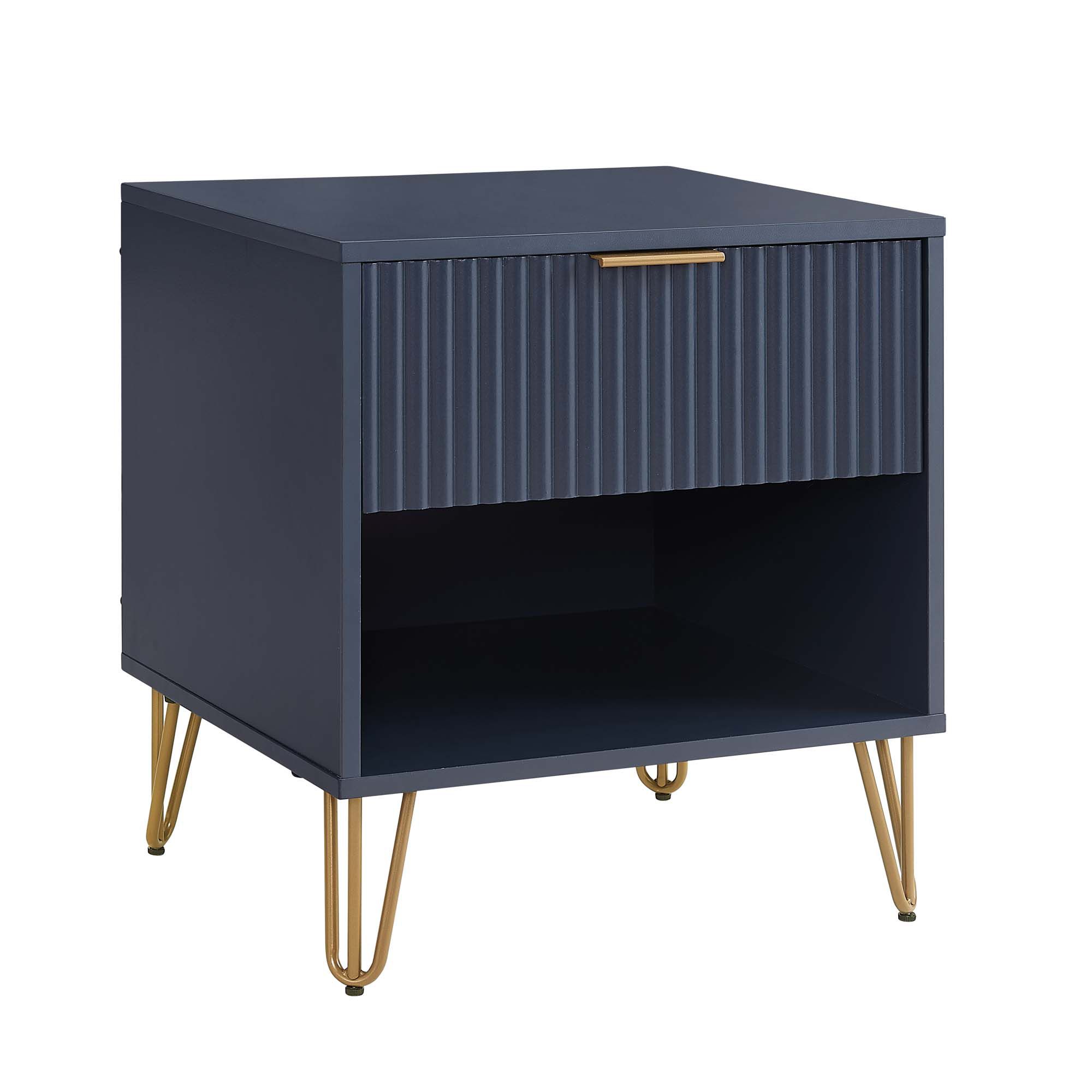 Image 5 DUMBO 1.0 Nightstand in Midnight Blue - Set of 2 more views