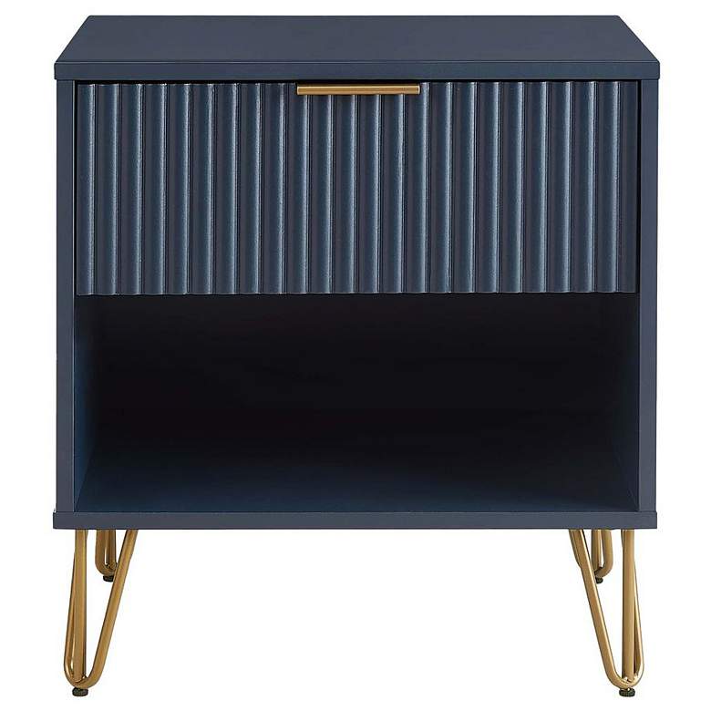 Image 1 DUMBO 1.0 Nightstand in Midnight Blue