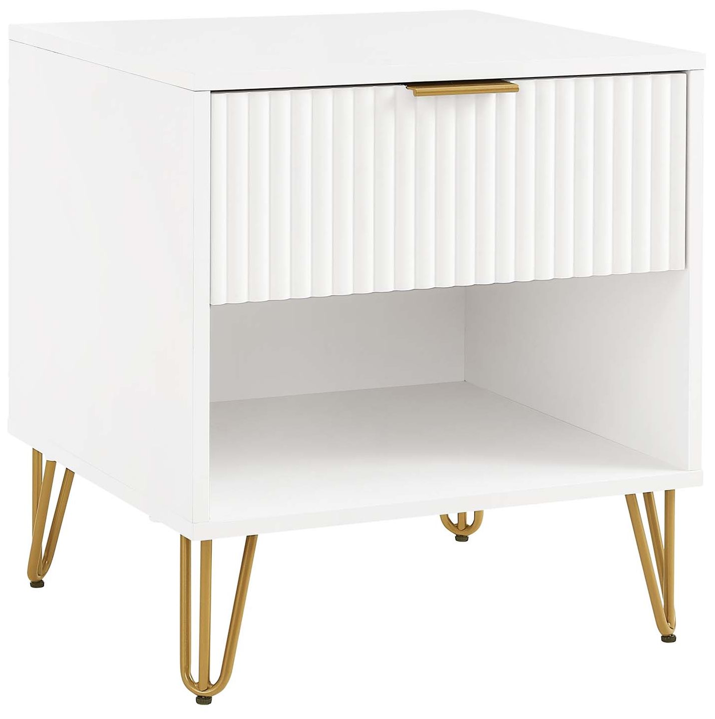 DUMBO 1.0 Nightstand in White - Set of 2