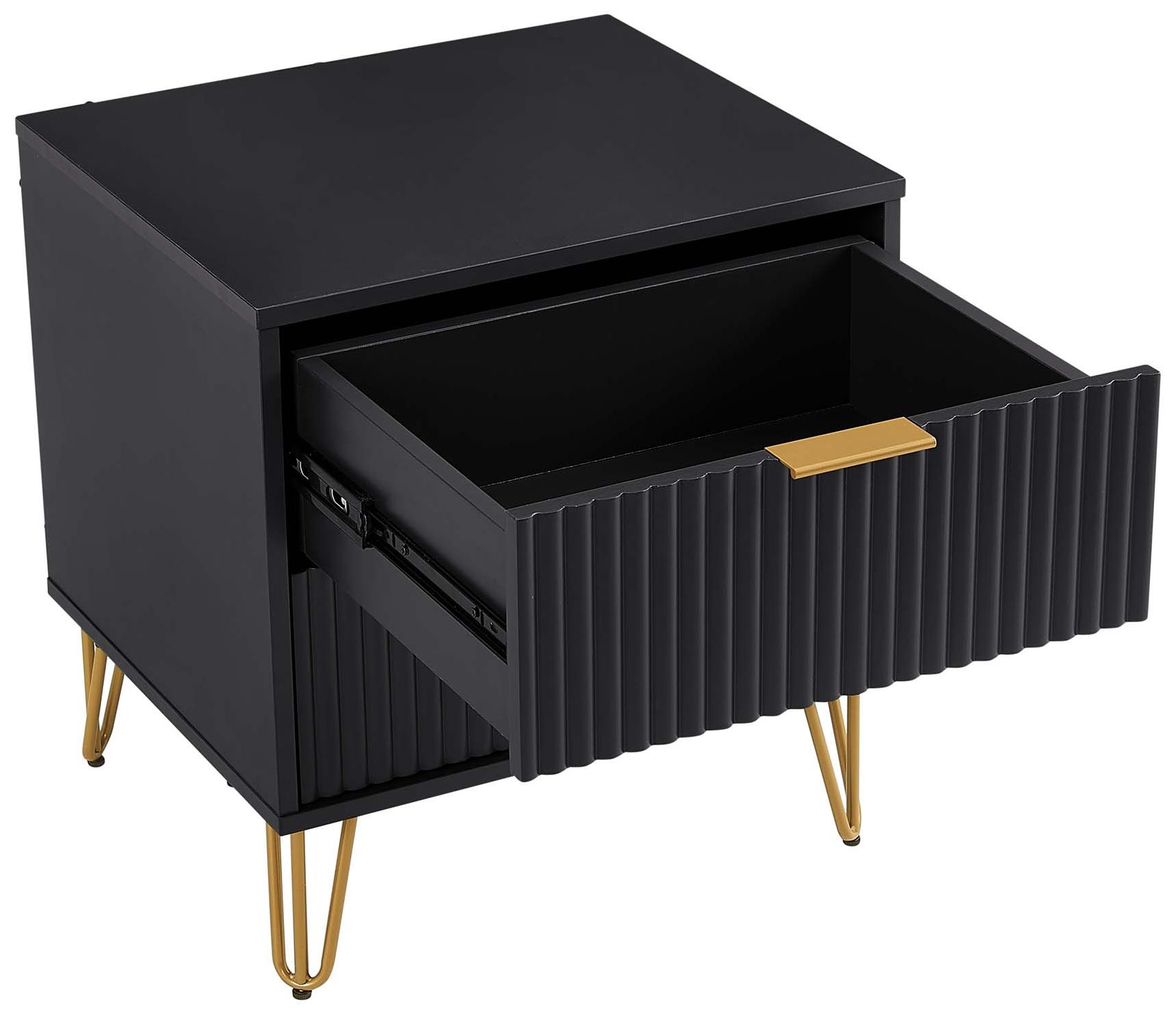 Image 7 DUMBO 2.0 Nightstand in Black - Set of 2 more views