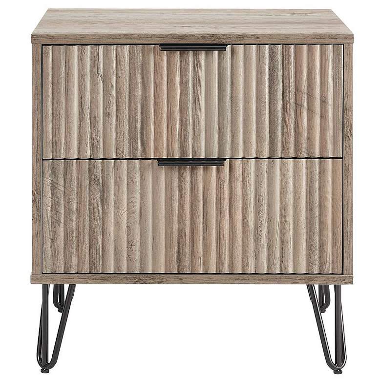 Image 1 DUMBO 2.0 Nightstand in Rustic Grey