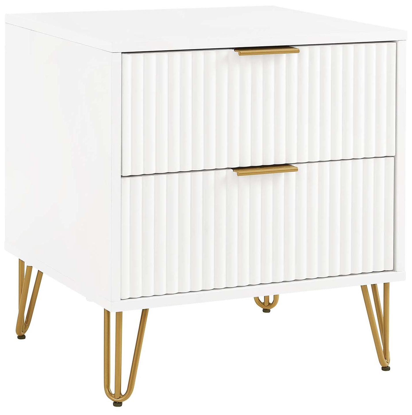 DUMBO 2.0 Nightstand in White - Set of 2