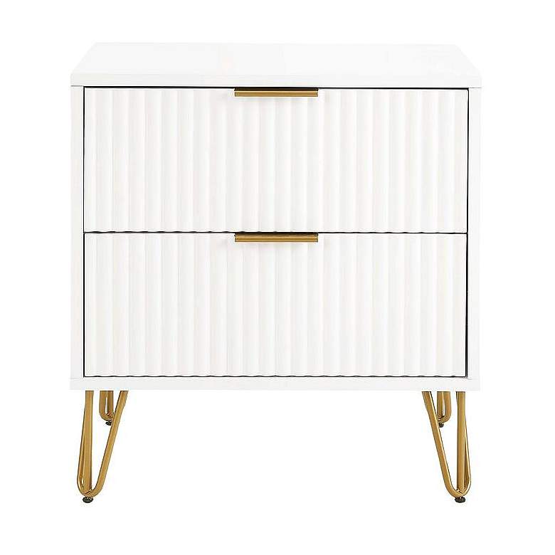 Image 1 DUMBO 2.0 Nightstand in White