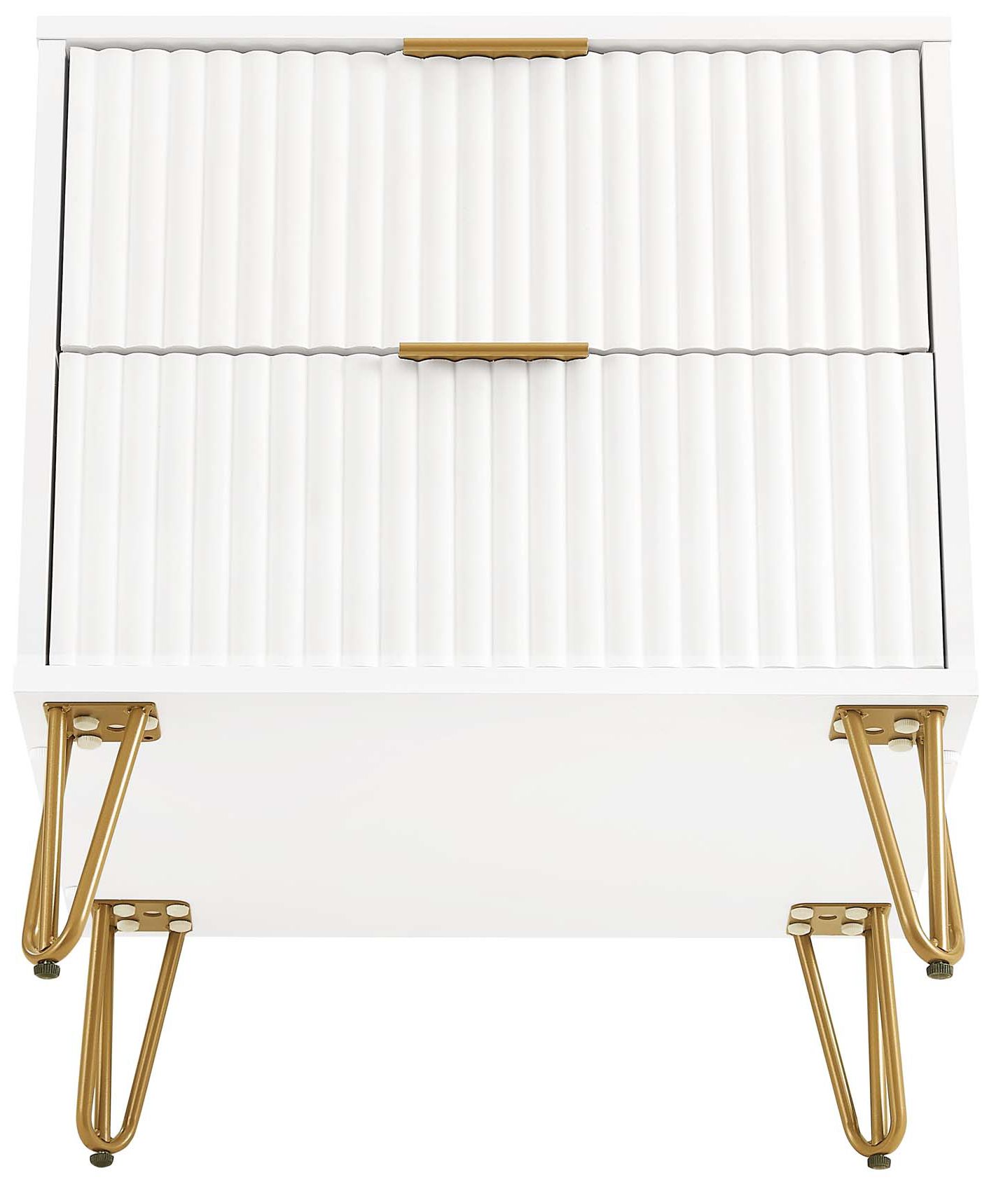 DUMBO 2.0 Nightstand in White