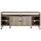 DUMBO 63" Mid-Century Modern TV Stand in Rustic Grey